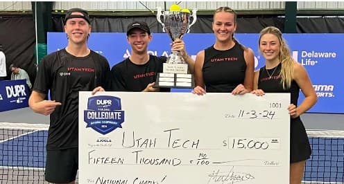 Utah Tech wins 2024 DUPR Collegiate National Championship by Victoria Radnothy
